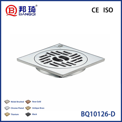 Хорошая цена BQ10126-D Латунный напольный трап онлайн